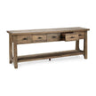 Classic Home Talladega Solid Wood Rectangle Console Table LTS