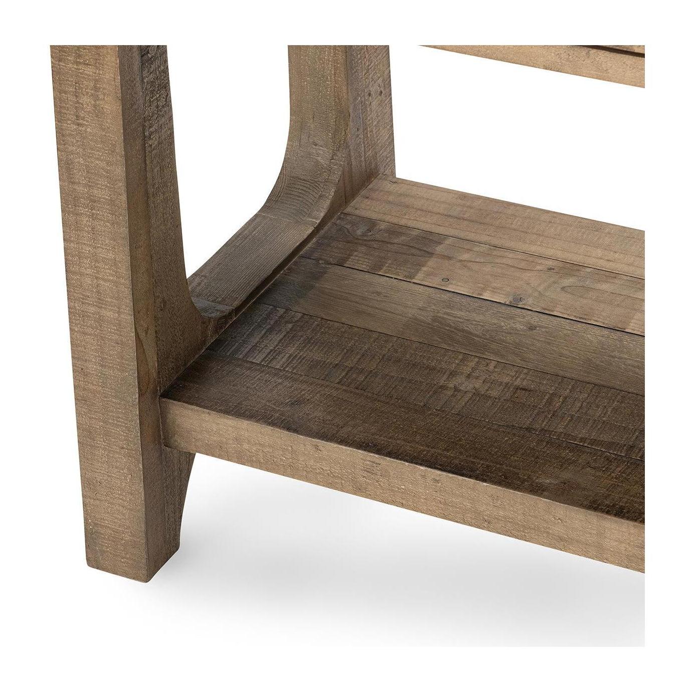 Classic Home Talladega Solid Wood Rectangle Console Table LTS