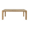Classic Home Crest Solid Wood Rectangle Dining Table