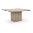 Classic Home Vander Solid Wood Square Dining Table