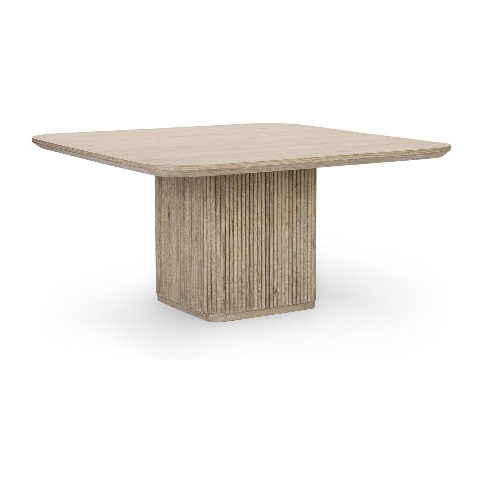 Classic Home Vander Solid Wood Square Dining Table