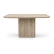 Classic Home Vander Solid Wood Square Dining Table
