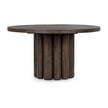 Classic Home Tiber Solid Wood Round Dining Table