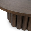 Classic Home Tiber Solid Wood Round Dining Table