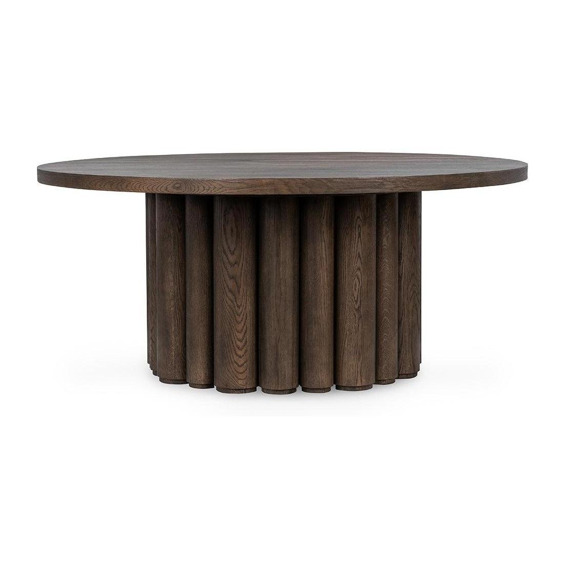Classic Home Tiber Solid Wood Round Dining Table