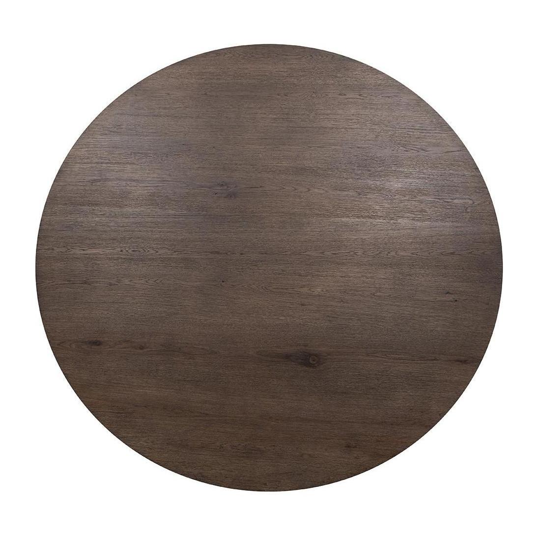 Classic Home Tiber Solid Wood Round Dining Table