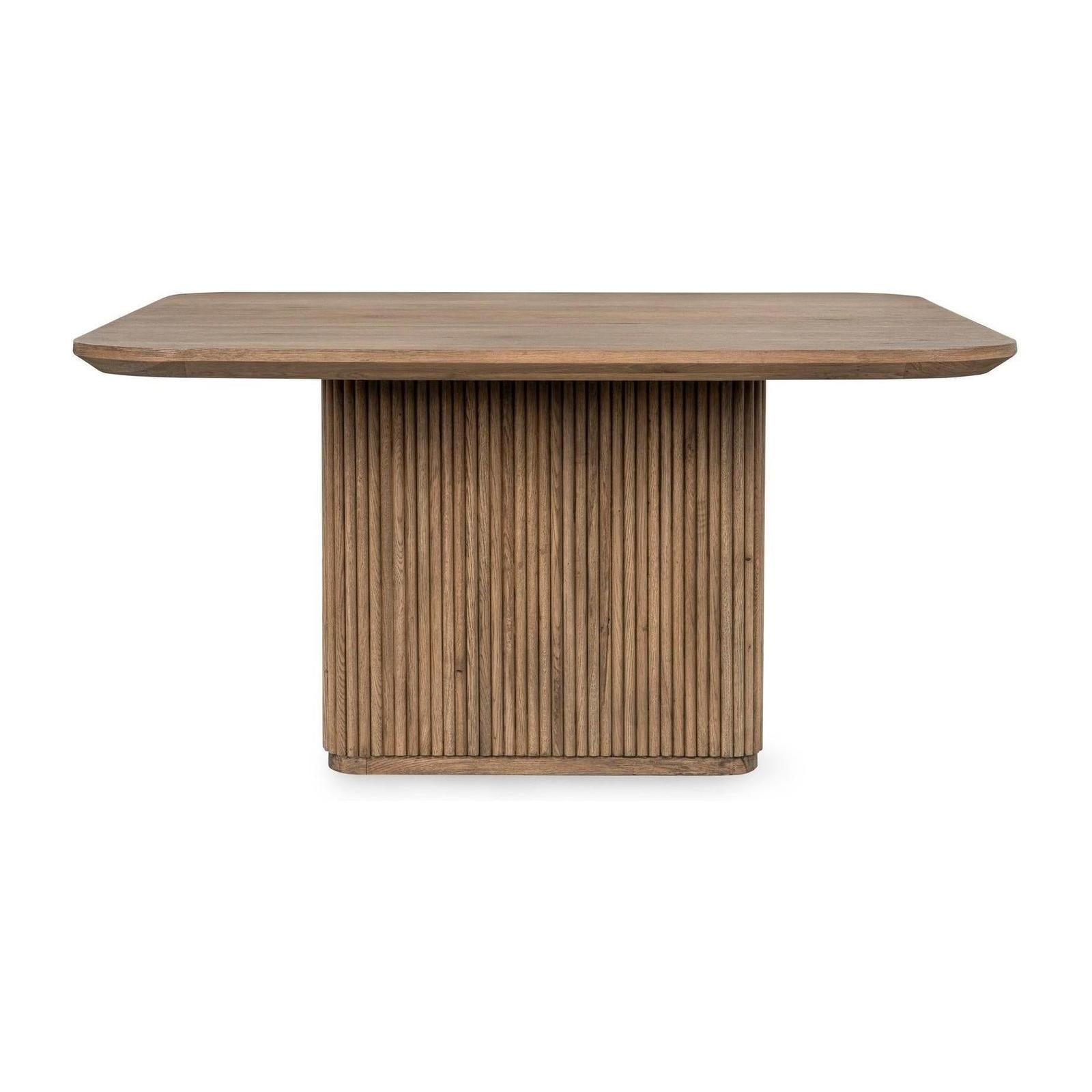Classic Home Vander Solid Wood Square Dining Table