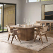 Classic Home Vander Solid Wood Square Dining Table
