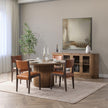 Classic Home Vander Solid Wood Round Dining Table