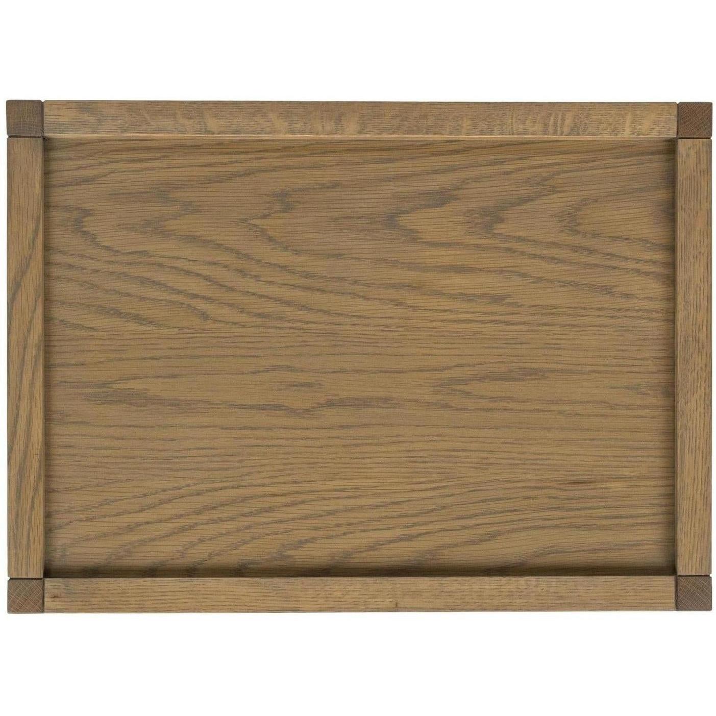 Classic Home Devin Solid Wood Nesting Accent Tables