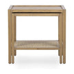 Classic Home Devin Solid Wood Nesting Accent Tables