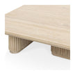 Classic Home Vander Solid Wood Square Coffee Table