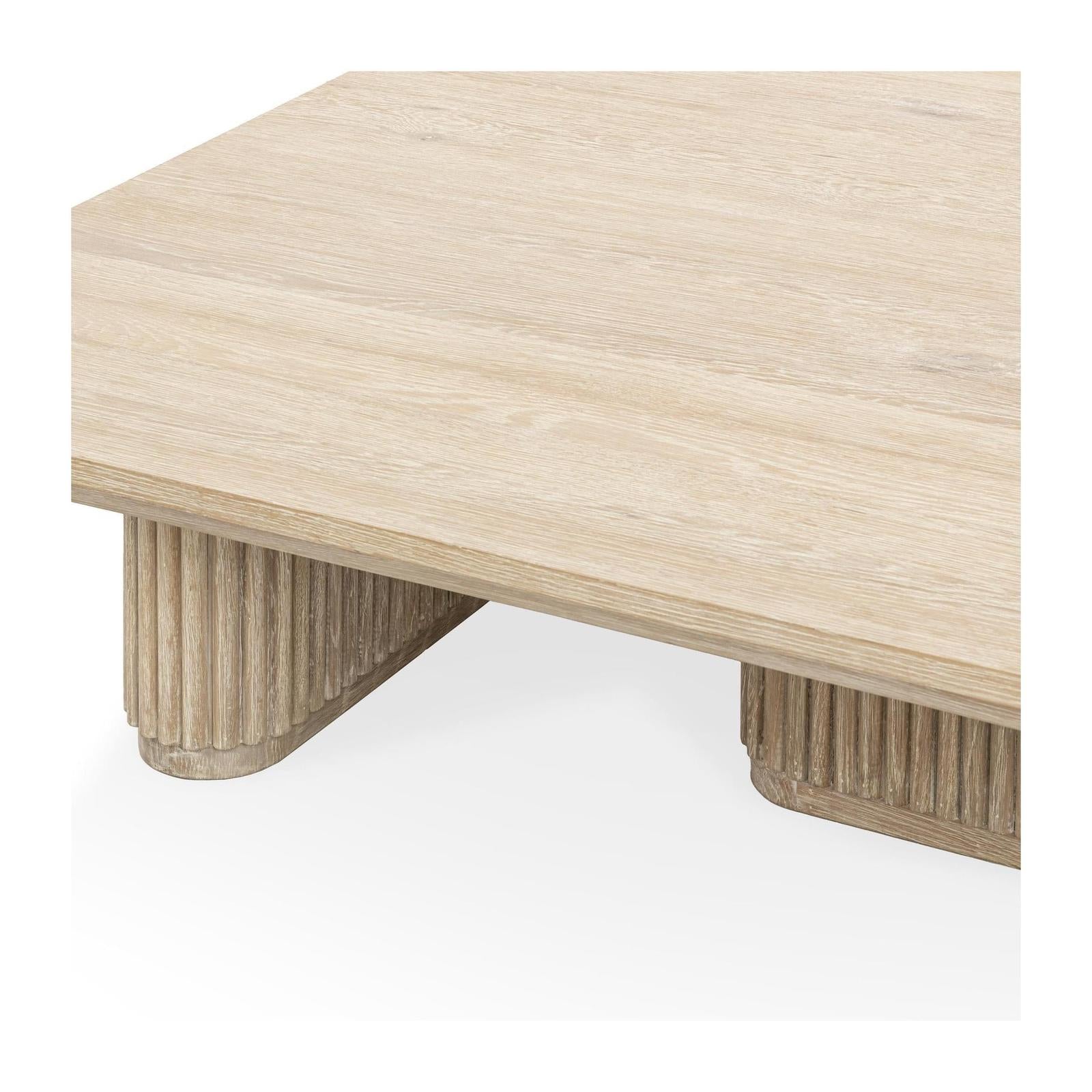 Classic Home Vander Solid Wood Square Coffee Table