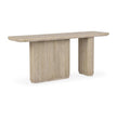 Classic Home Vander Solid Wood Rectangle Console Table