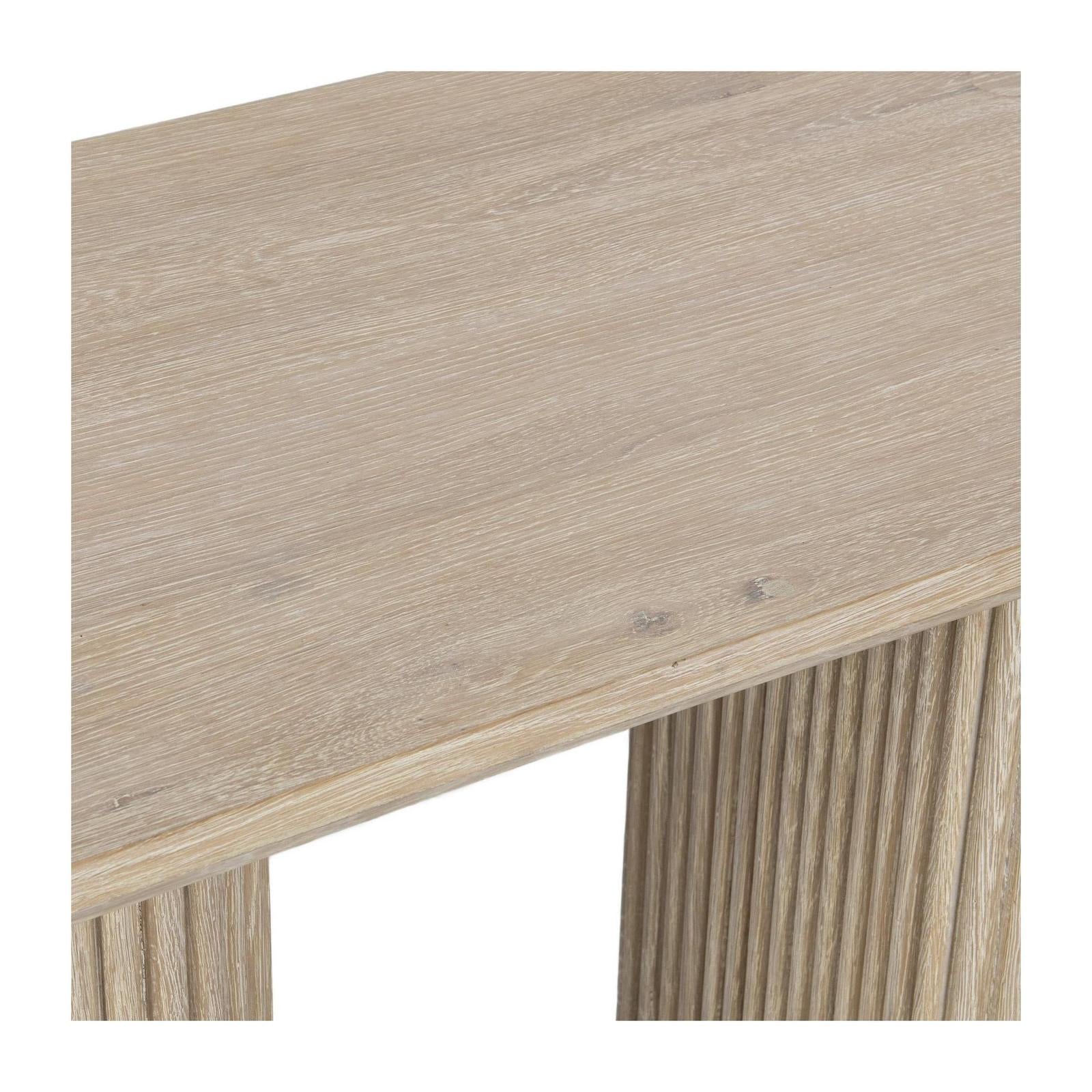 Classic Home Vander Solid Wood Rectangle Console Table