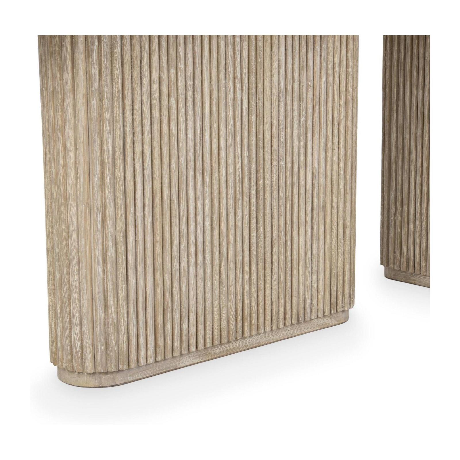 Classic Home Vander Solid Wood Rectangle Console Table