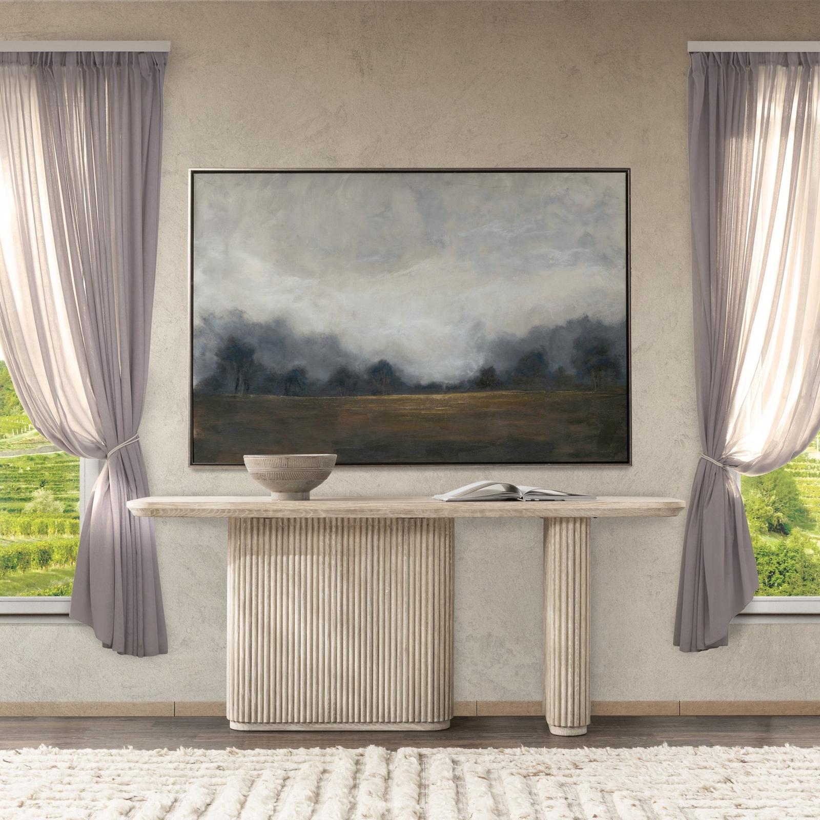 Classic Home Vander Solid Wood Rectangle Console Table