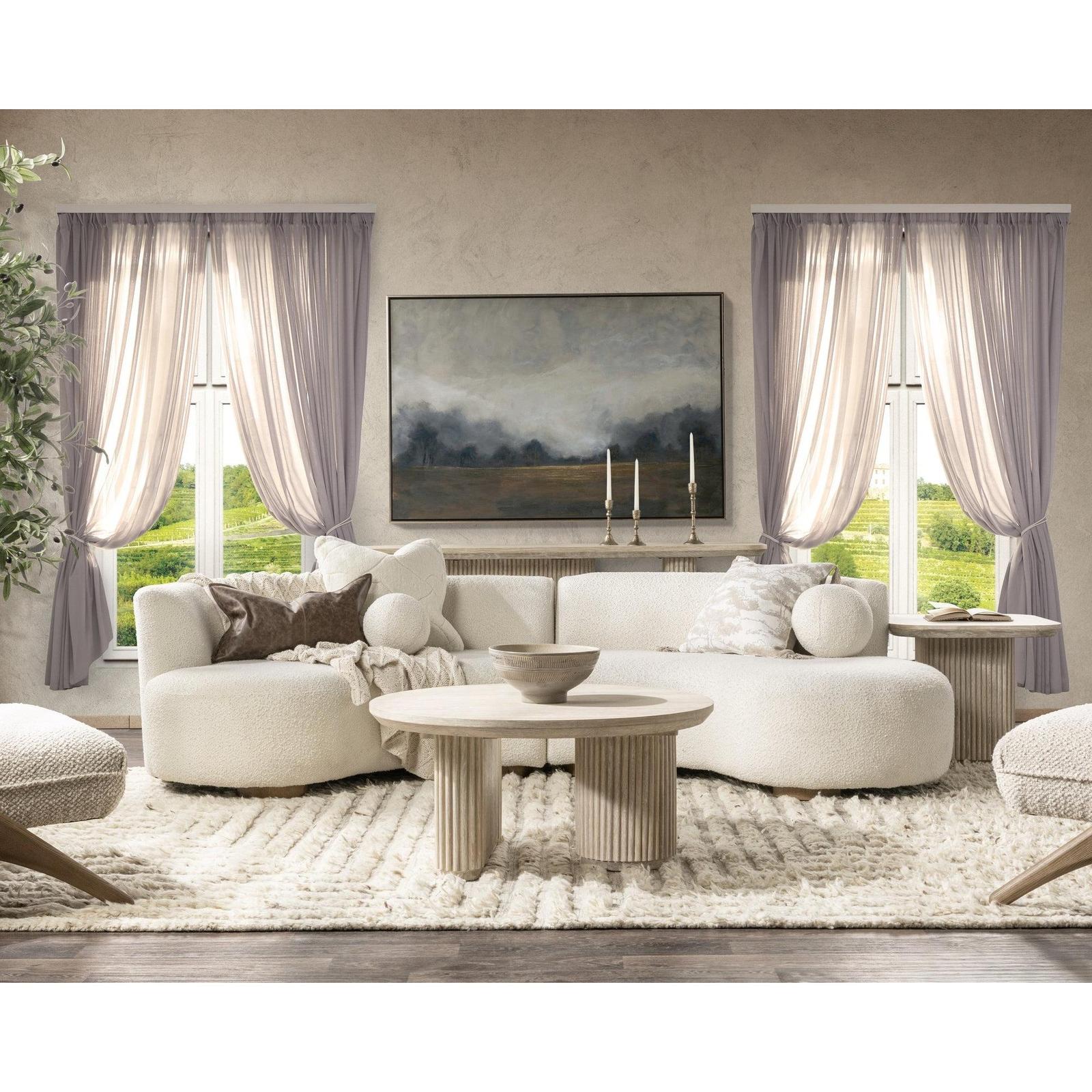 Classic Home Vander Solid Wood Rectangle Console Table