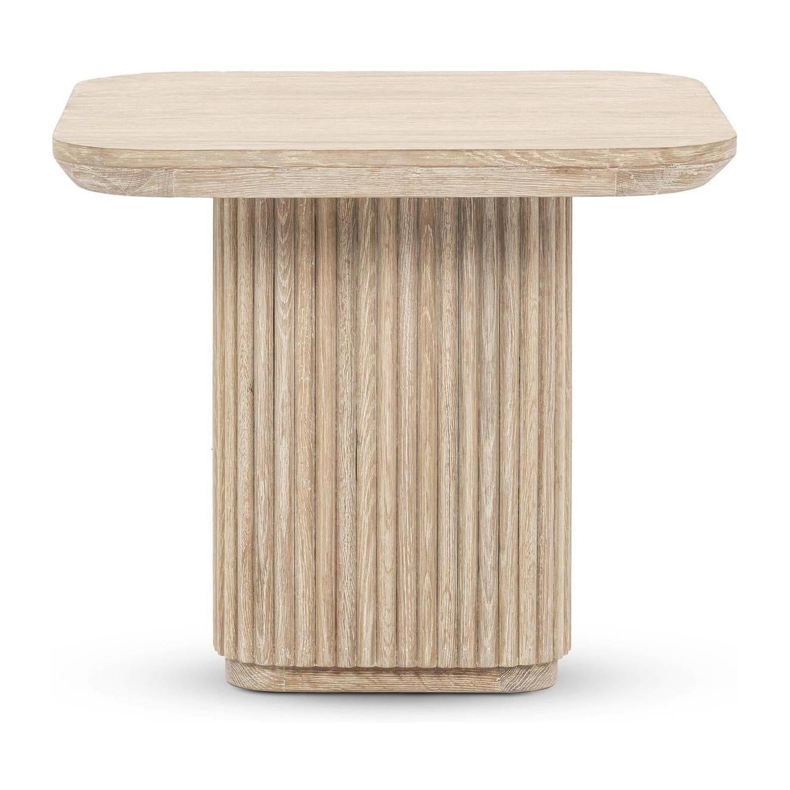 Classic Home Vander Solid Wood Square End Table