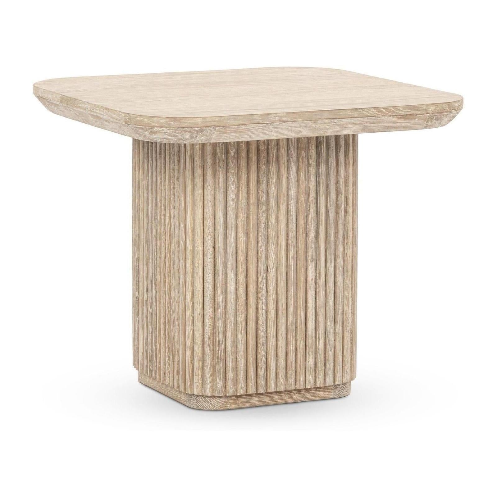 Classic Home Vander Solid Wood Square End Table