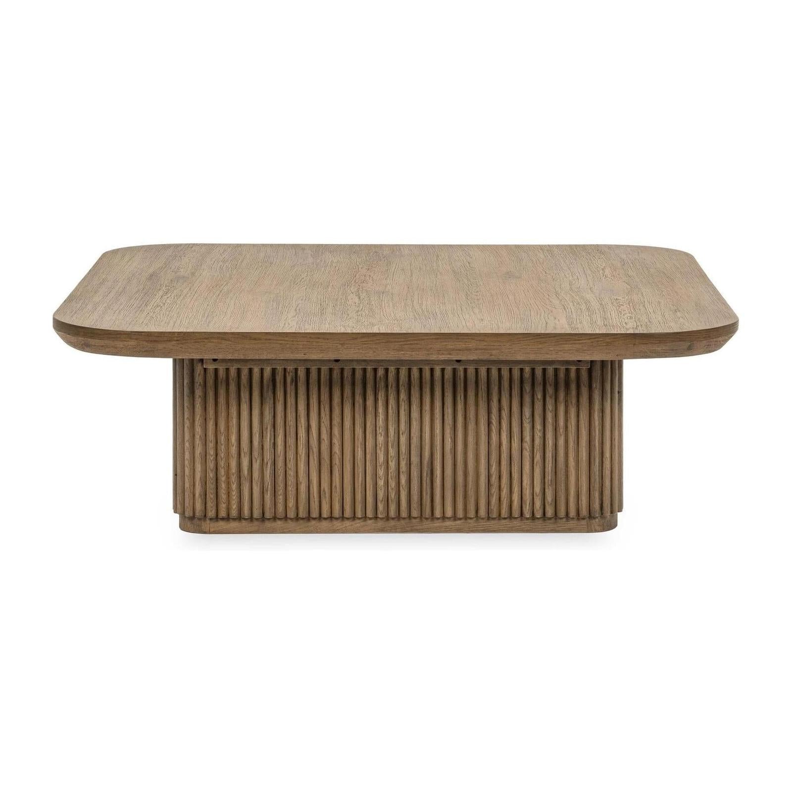 Classic Home Vander Solid Wood Square Coffee Table
