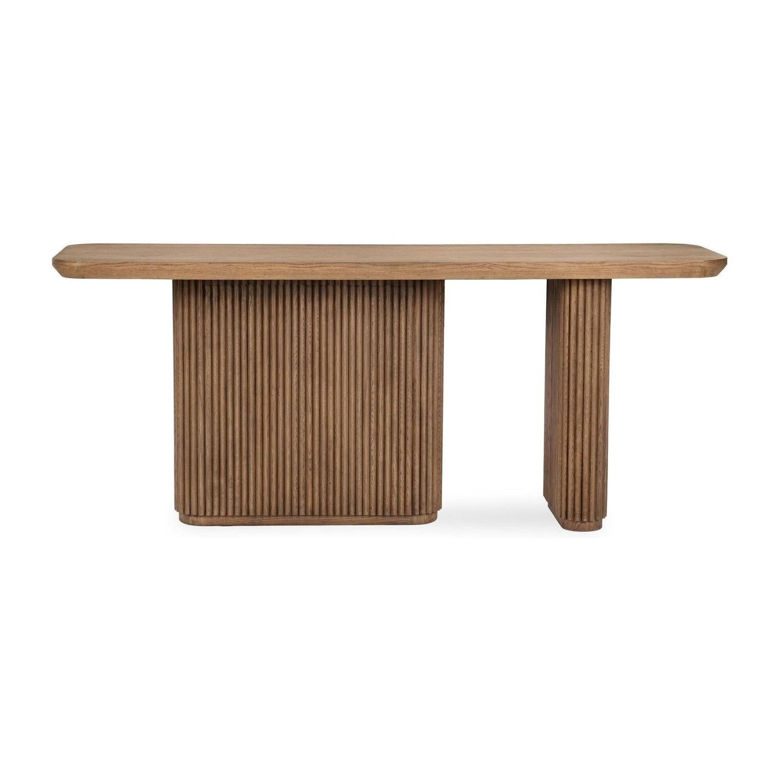 Classic Home Vander Solid Wood Rectangle Console Table