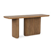 Classic Home Vander Solid Wood Rectangle Console Table