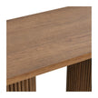 Classic Home Vander Solid Wood Rectangle Console Table