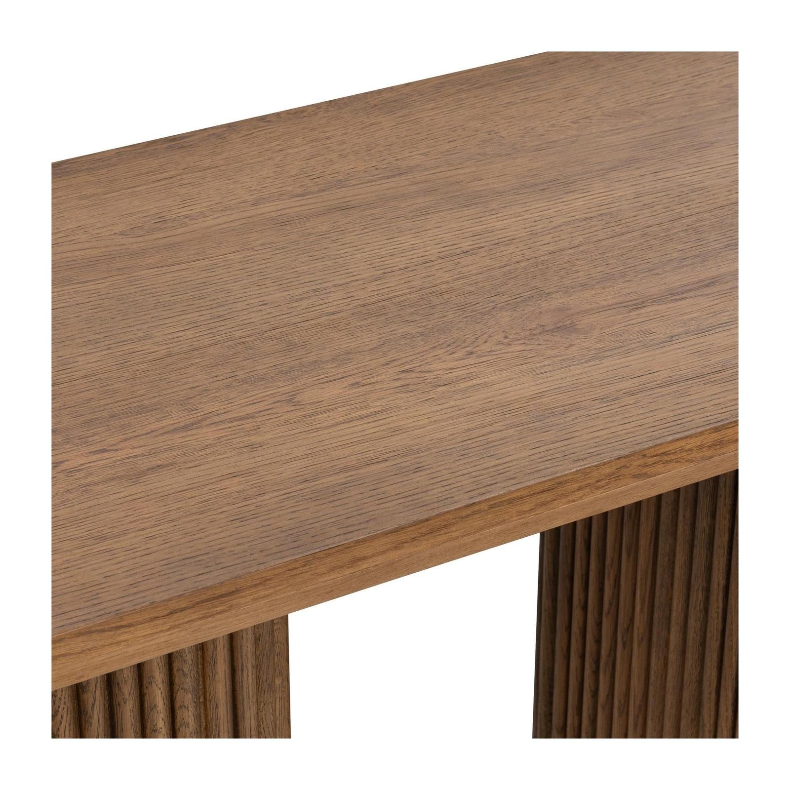 Classic Home Vander Solid Wood Rectangle Console Table