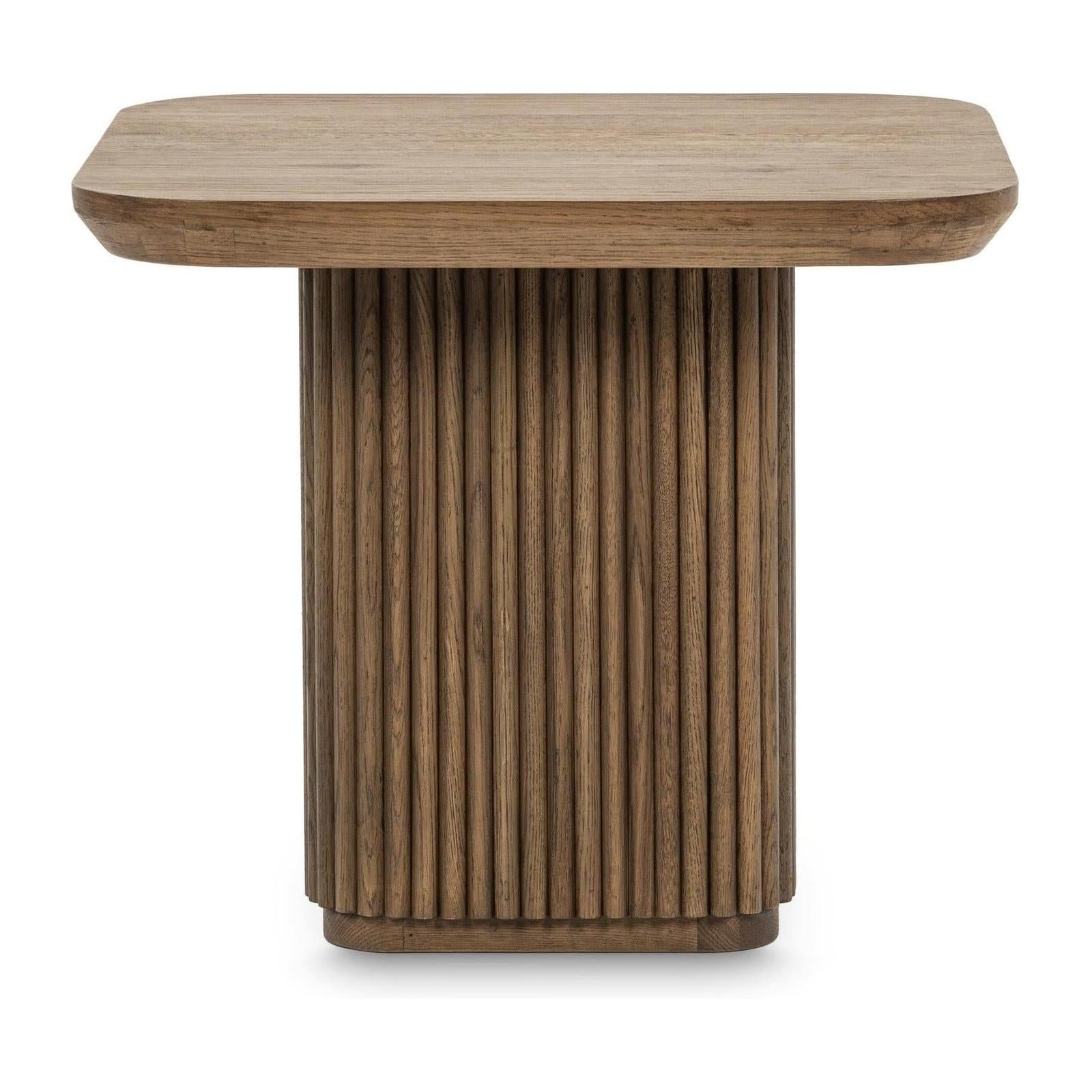 Classic Home Vander Solid Wood Square End Table