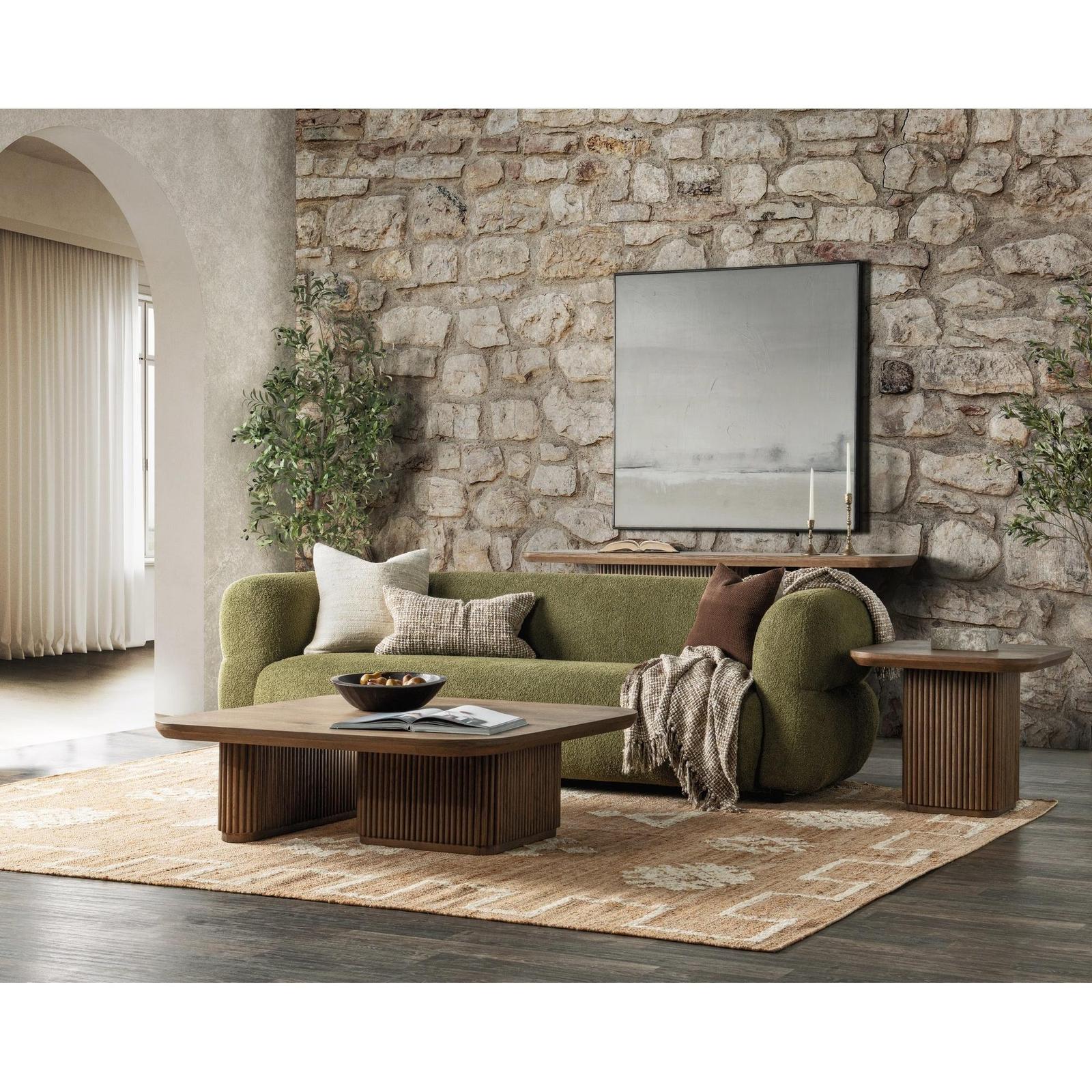 Classic Home Vander Solid Wood Square End Table