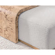 Classic Home Kenan Rectangle Ottoman Coffee Table