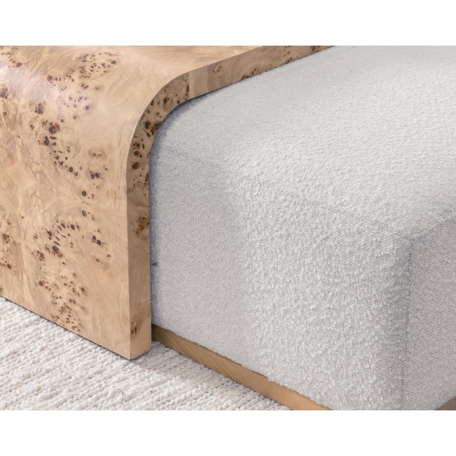Classic Home Kenan Rectangle Ottoman Coffee Table