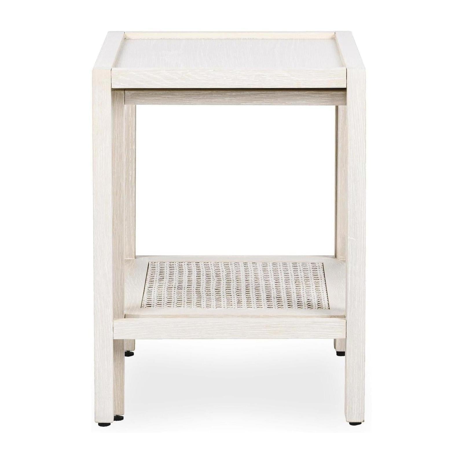 Classic Home Devin Solid Wood Nesting Accent Tables
