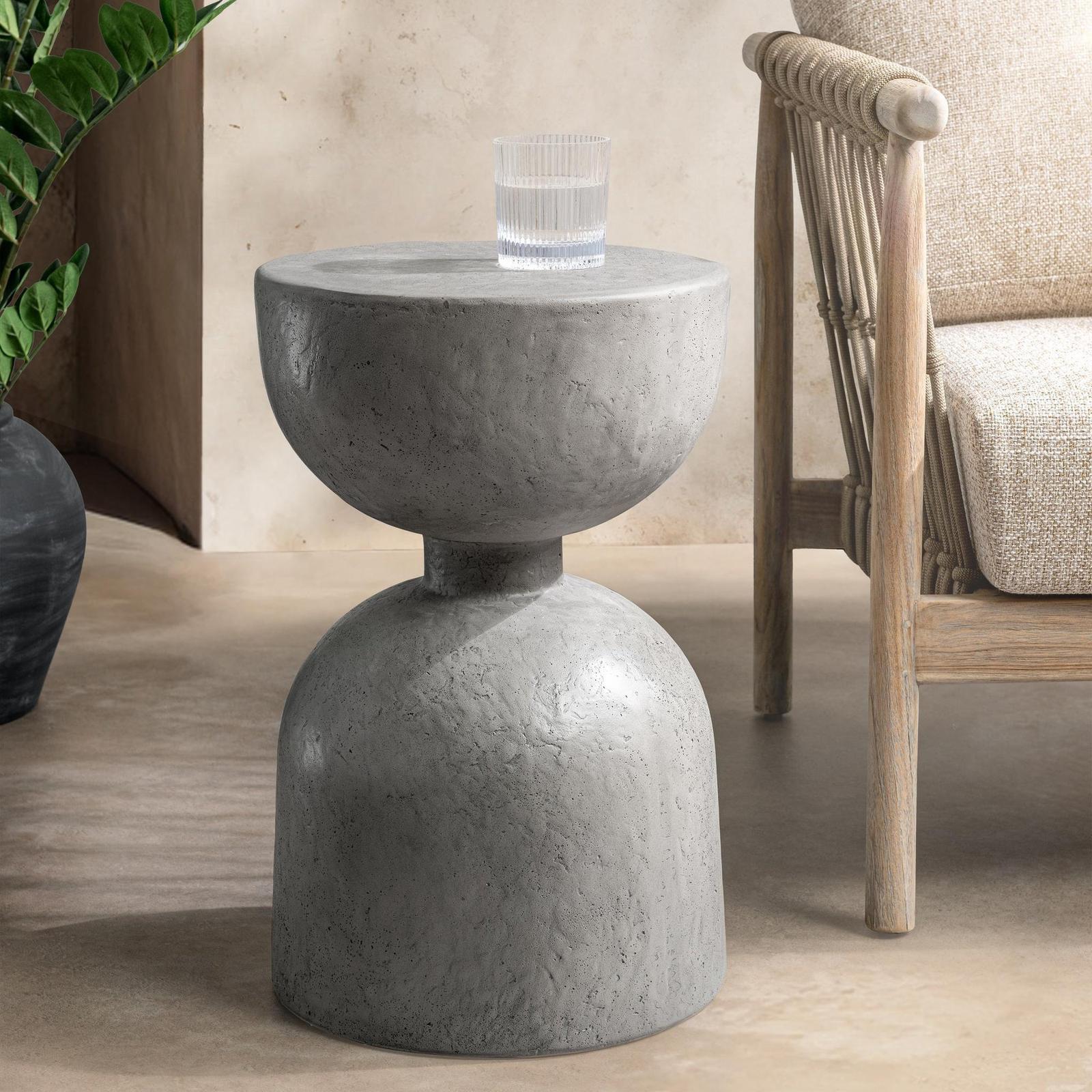 Classic Home Adna Outdoor Accent Table Clearance