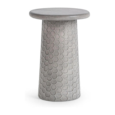 Classic Home Delaine 20" Outdoor Accent Table Clearance