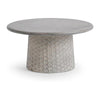 Classic Home Delaine Outdoor Round Coffee Table