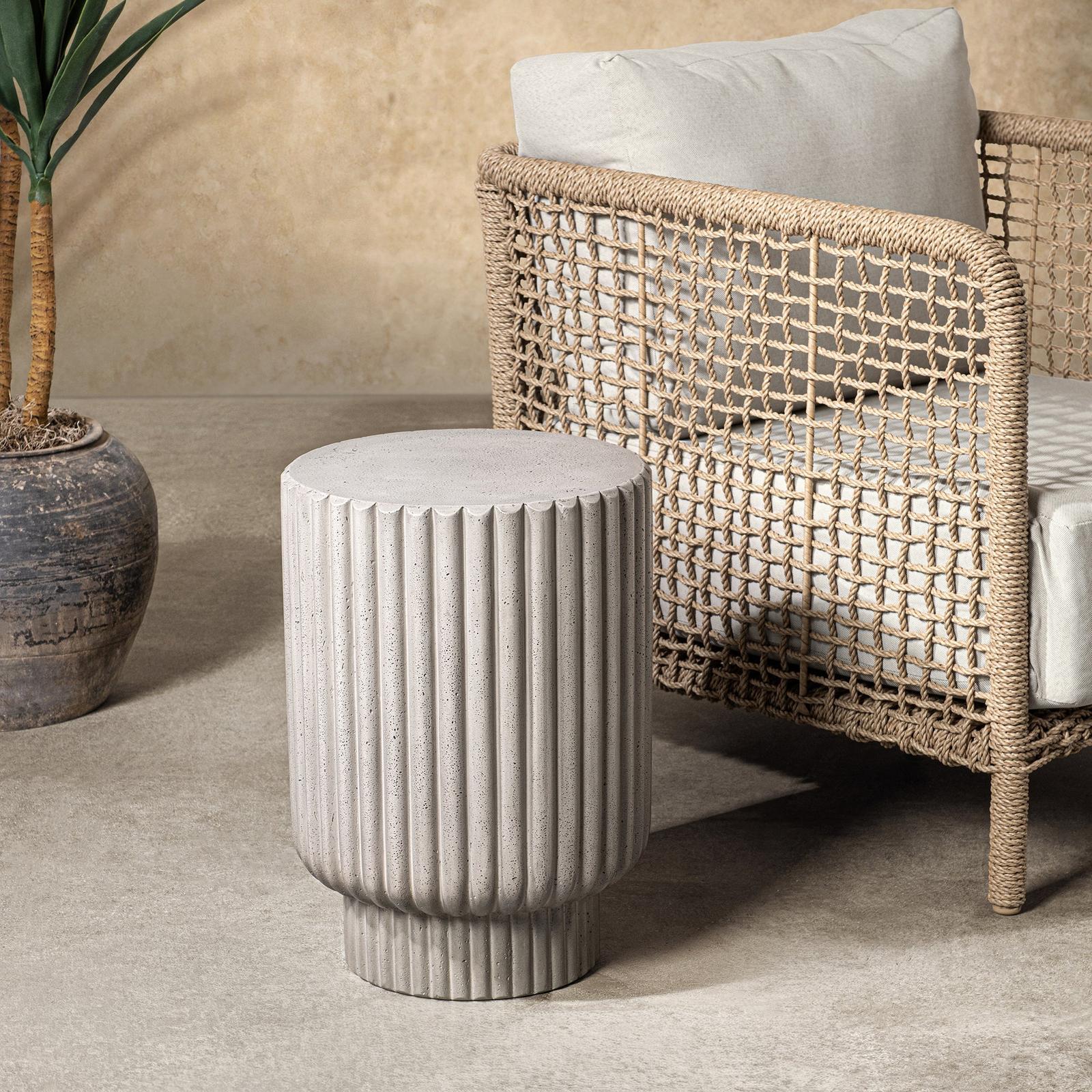 Classic Home Givens Outdoor Accent Table Clearance