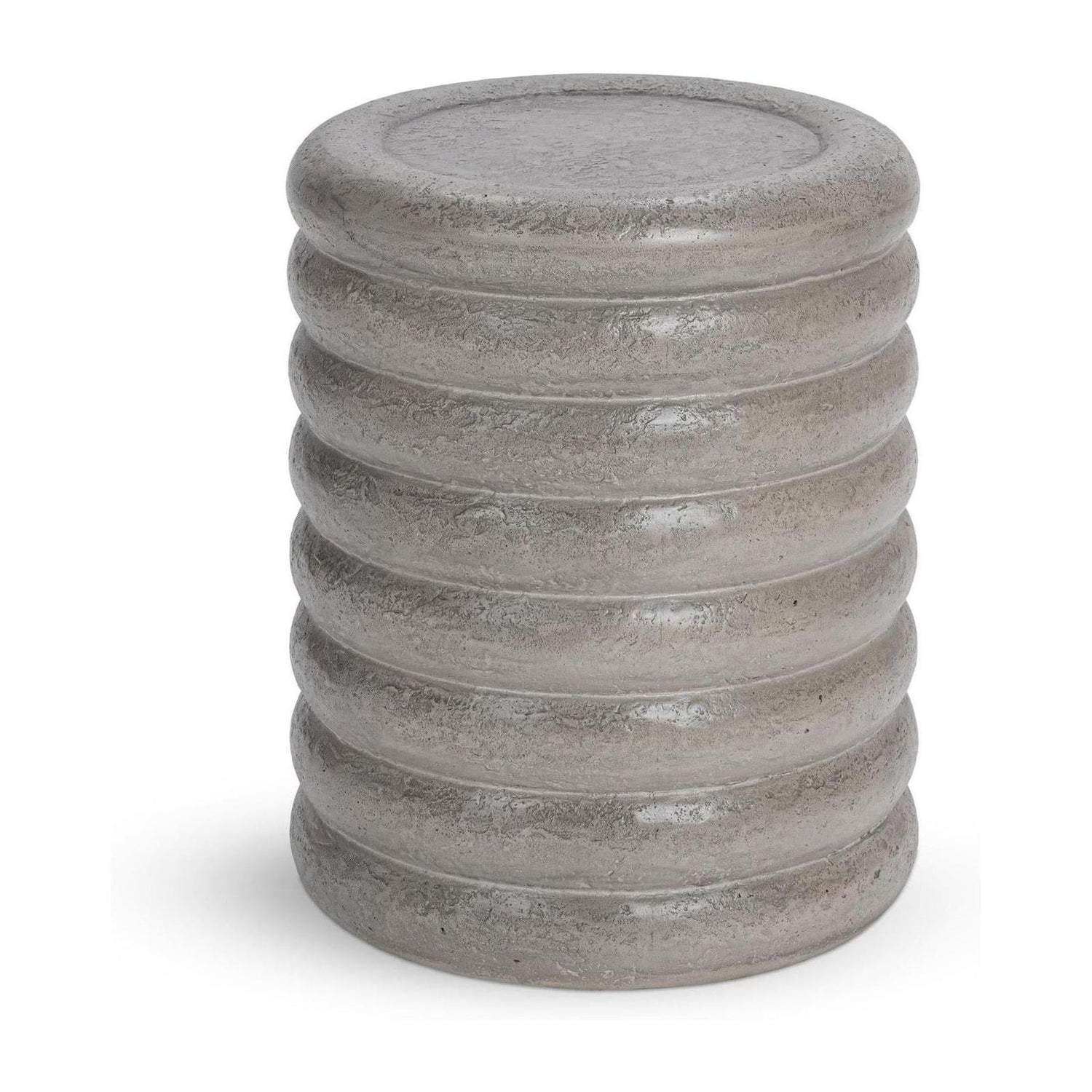 Classic Home Reva Outdoor Round End Table Clearance