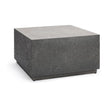 Classic Home Marwin Outdoor Square Coffee Table Dark Gray