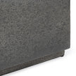 Classic Home Marwin Outdoor Square Coffee Table Dark Gray
