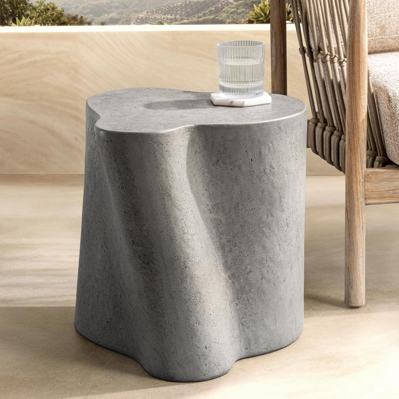 Classic Home Everson Outdoor Accent Table Clearance