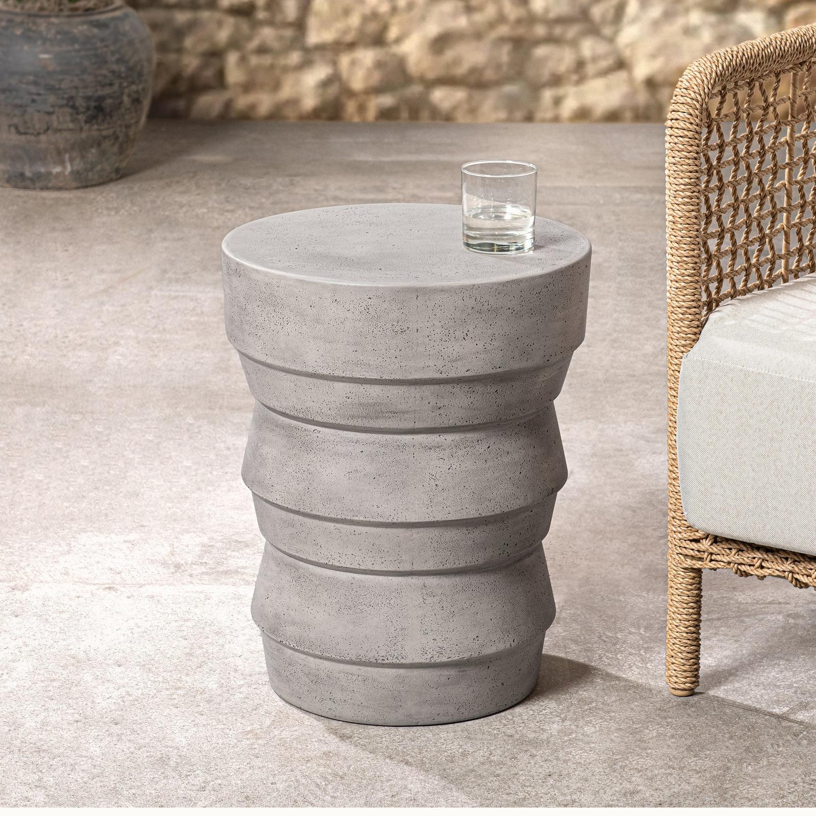 Classic Home Anora Outdoor Accent Table