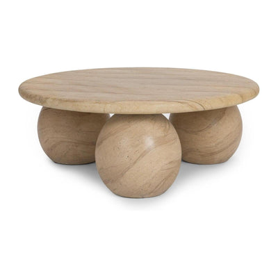 Classic Home Elaria Outdoor Round Coffee Table