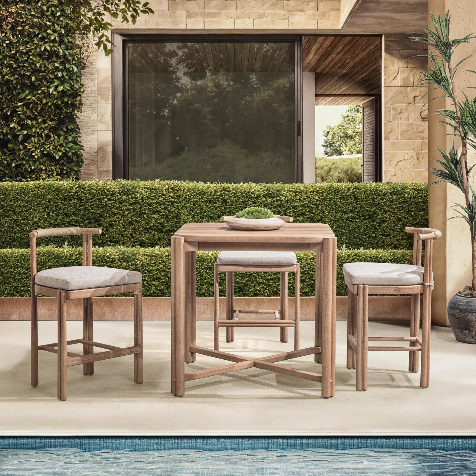 Classic Home Oliver Outdoor Gathering Table