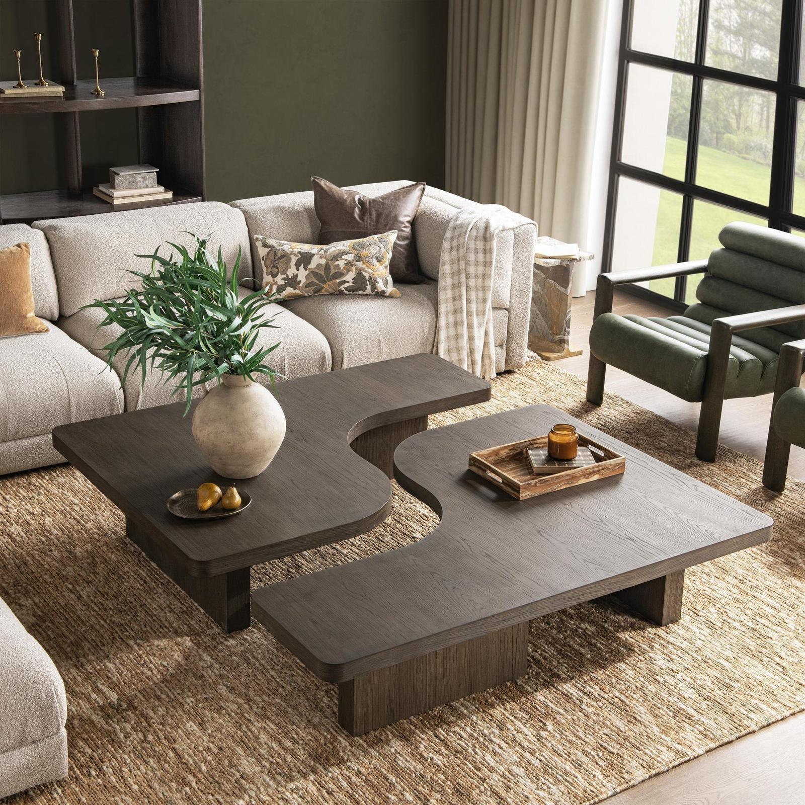 Classic Home Melina 2 Piece Coffee Table