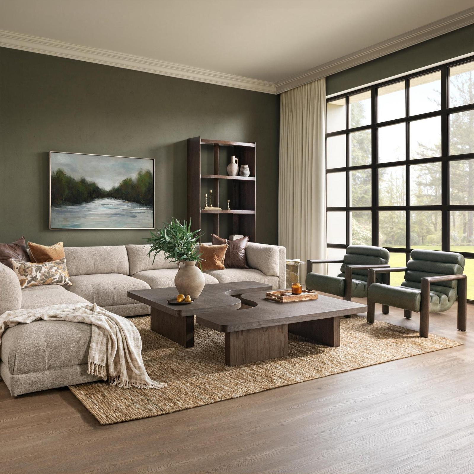 Classic Home Melina 2 Piece Coffee Table