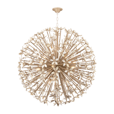Corbett Corfu 16 Light Ivory Coco Chandelier Ceiling Light