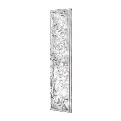 Lalique Merles Et Raisins Grand Decorative Panel Left