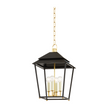 Hudson Valley Lighting Natick 4 Light 12.5 inch Lantern Ceiling Light